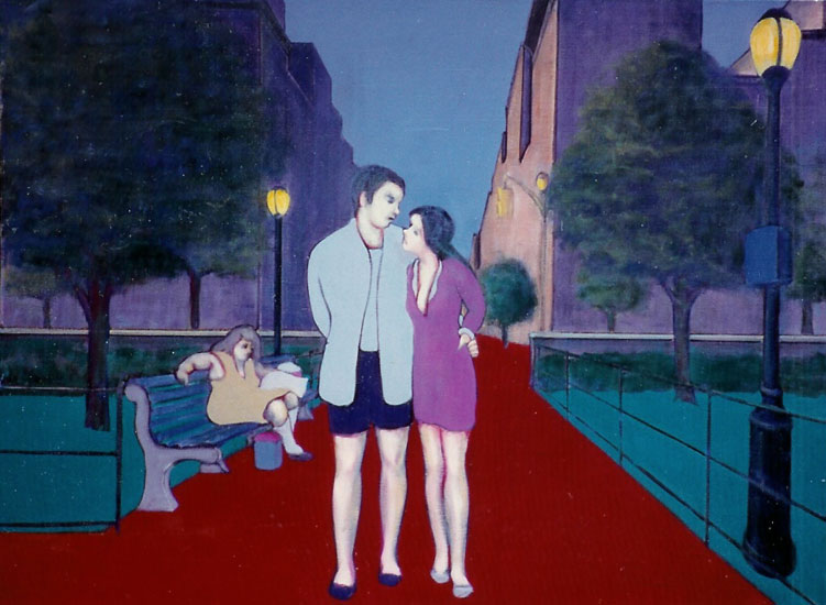Waiting painting