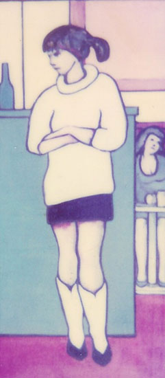 Waiting painting